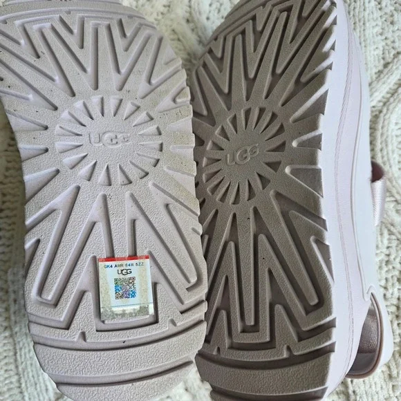 UGG Sport Yeah Sandals Women's Size 8 Platform Slingback Lavender Pink - Picture 6 of 7